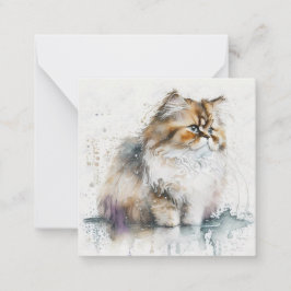 Pequeña Tarjeta de gato acuática