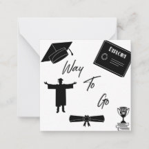 Tarjeta de graduación
