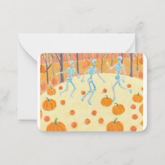 Pequeña tarjeta de halloween