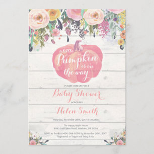 Pequeña tarjeta de invitación Baby Shower para Chi