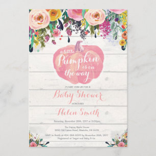 Pequeña tarjeta de invitación Baby Shower para Chi