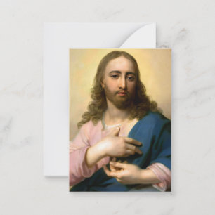 Pequeña Tarjeta de Jesús Cristo