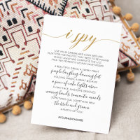 Tarjeta de juego espía de caza de fotos de boda