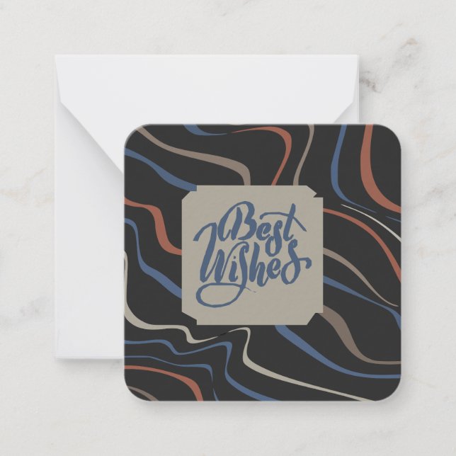 Pequeña Tarjeta de Mejores Deseos (Anverso)