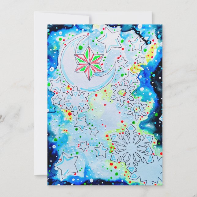 Pequeña Tarjeta de Navidad (Anverso)