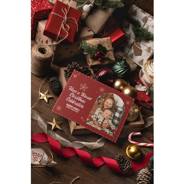 Pequeña Tarjeta de Navidad con tema de hermanos conmovedor (Subido por el creador)