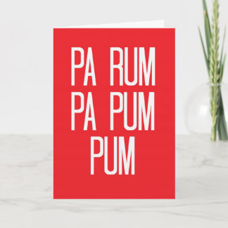 Pequeña tarjeta de Navidad del muchacho del