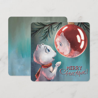 Pequeña Tarjeta de Navidad - reflexión - de Monika Marzec