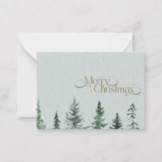 Pequeña tarjeta de navidades