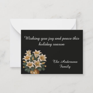 Pequeña Tarjeta de Navidades de personalizable
