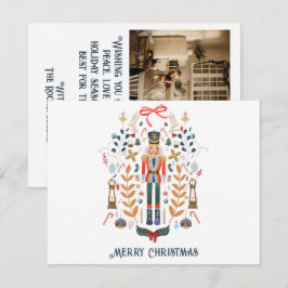 Pequeña Tarjeta de Navidades fotográficos de vacaciones de