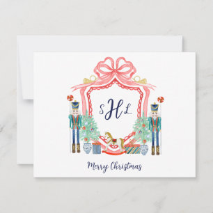 Pequeña Tarjeta de Navidades fotográficos monográficos pre