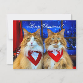 Pequeña Tarjeta de Navidades Tony y Teddy