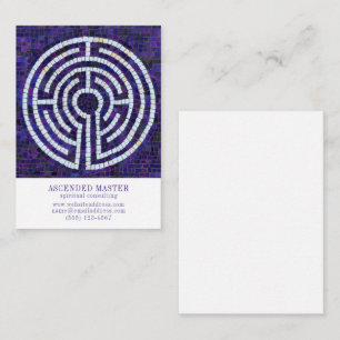 Pequeña Tarjeta de presentación LABYRINTH VIII 3.5x2.5