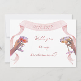 Pequeña Tarjeta de propuesta de la elegante Personalizado
