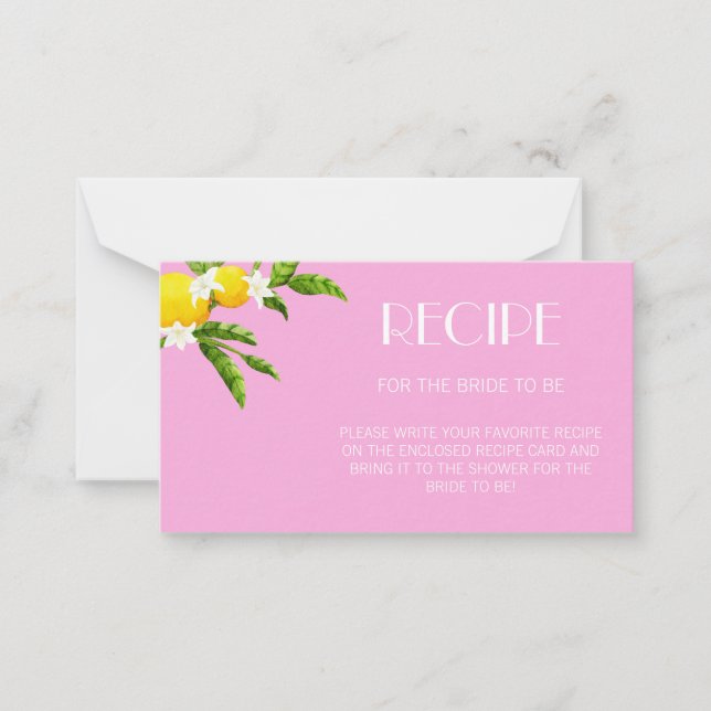 Pequeña Tarjeta de receta de Aperol Spritz Main Squeeze (Anverso)