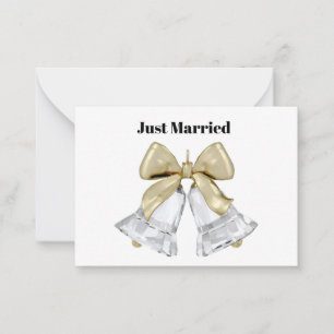 Pequeña Tarjeta de recién casados