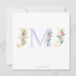 Pequeña Tarjeta de saludo católica JMJ