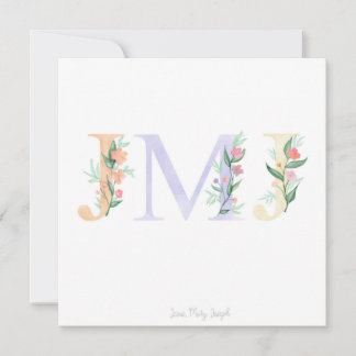 Pequeña Tarjeta de saludo católica JMJ