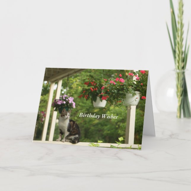 Pequeña tarjeta de saludo de Buddy Personalizado (Anverso)