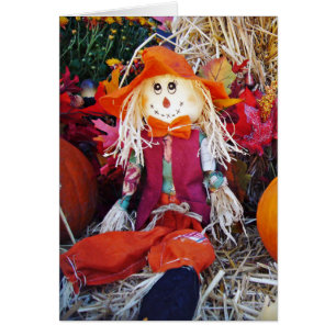Pequeña tarjeta de saludo Mister Scarecrow