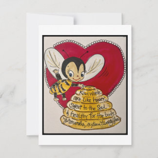 Pequeña Tarjeta de San Valentín retro