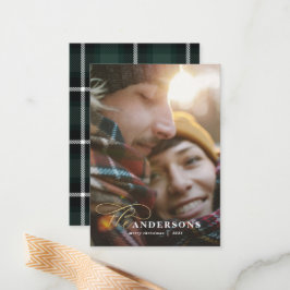 Pequeña tarjeta de vacaciones de Navidades de fotografía d