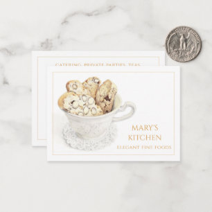 Pequeña Tarjeta de visita BISCOTTI 3.5x2.5