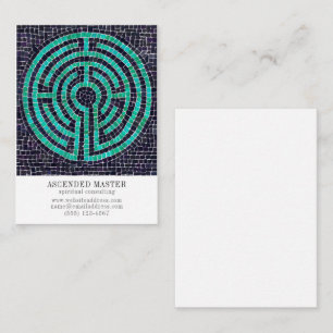 Pequeña Tarjeta de visita LABYRINTH III 3.5x2.5