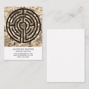 Pequeña Tarjeta de visita LABYRINTH V 3.5x2.5