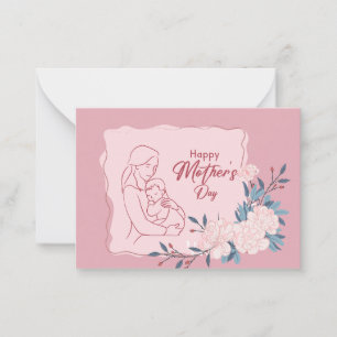 Pequeña Tarjeta del día de la Madre