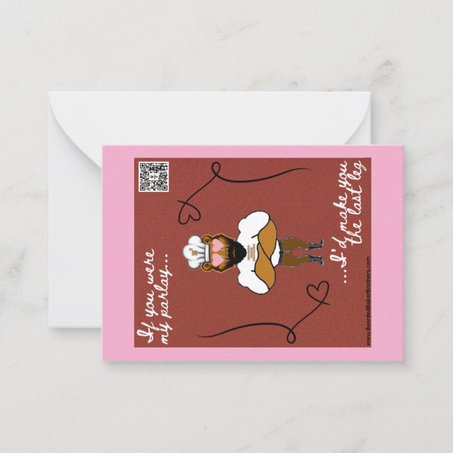 Pequeña Tarjeta del Día de San Valentín #3 (Anverso)