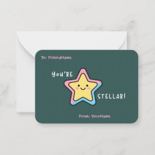 Pequeña Tarjeta del Día de San Valentín para el salón de c