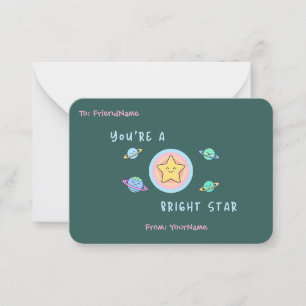 Pequeña Tarjeta del Día de San Valentín para el salón de c