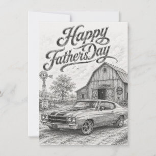 Pequeña Tarjeta del Día del Padre