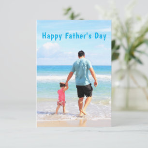Pequeña Tarjeta del Día del Padre con tus fotos y texto fa