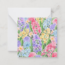 Pequeña Tarjeta floral