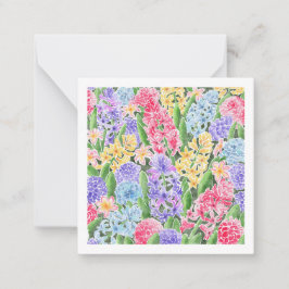 Pequeña Tarjeta Floral (estilo postal)