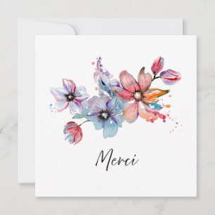 Pequeña Tarjeta Floral Mrité