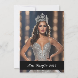 Pequeña Tarjeta fotográfica Personalizado del concurso
