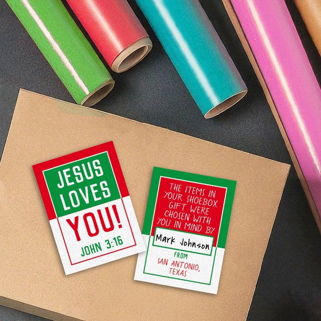 Pequeña Tarjeta 'Hecha para ti' - Navidad (Subido por el creador)