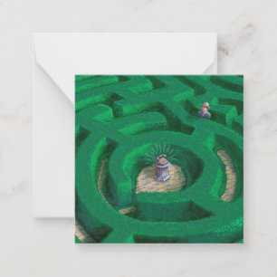 Pequeña Tarjeta Hedge Maze