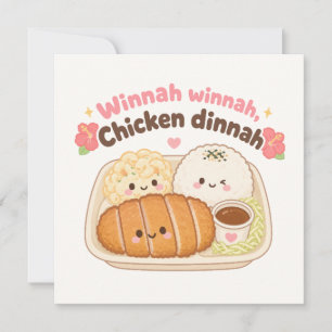 Pequeña Tarjeta kawaii Hawaii linda