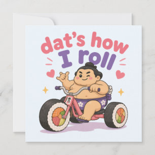 Pequeña Tarjeta kawaii Hawaii linda