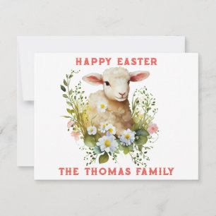 Pequeña Tarjeta personalizada de Pascua
