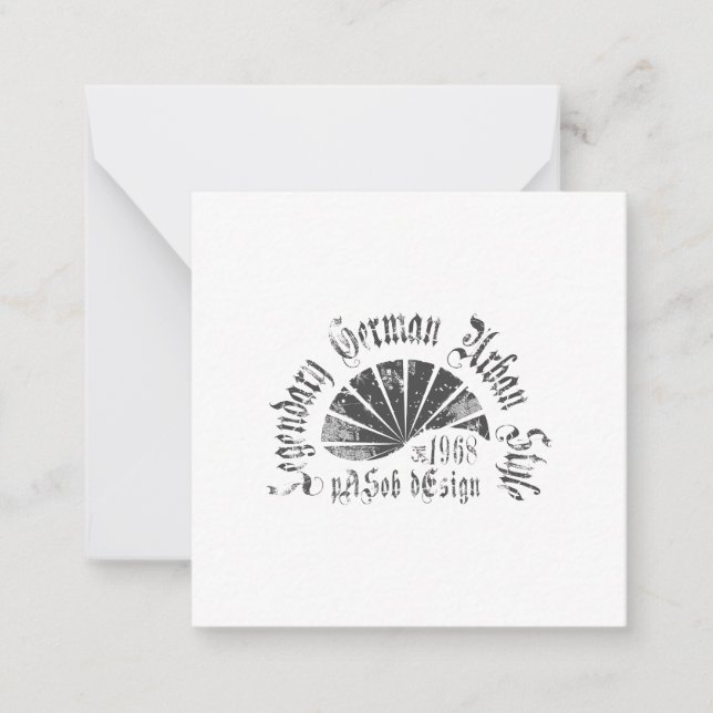 Pequeña Tarjeta plana 2,5" x 2,5" (Anverso)