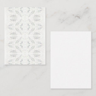 Pequeña Tarjeta plana BATTENBURG LACE 3.5x2.5 / vertical