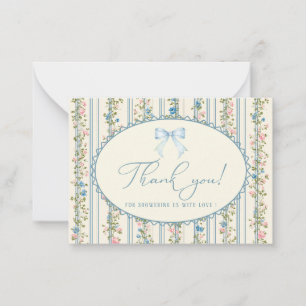 Pequeña Tarjeta plana de acuarela elegante de flor silvest