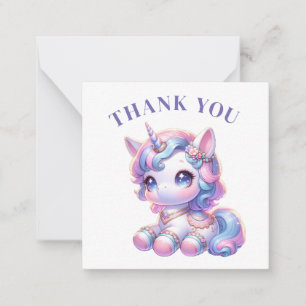 Pequeña Tarjeta Unicorn