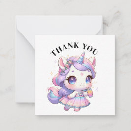 Pequeña Tarjeta Unicorn